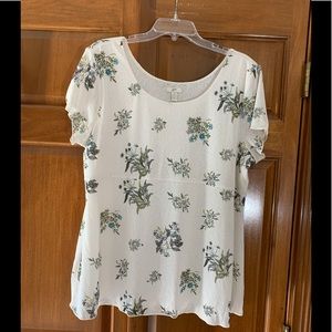 J Jill Botanical Top XL